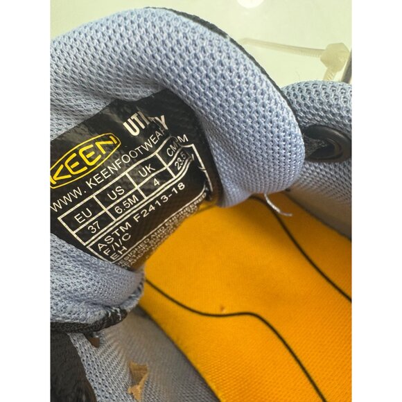 Keen Women Vista Energy Work Safety Shoes Women's Sz 6.5 Carbon Fiber Steel Toe - Picture 2 of 10